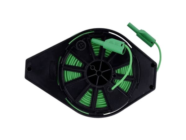 Metrel A 1510 Säkerhetsprovledning [Bananplugg 4 mm - Bananplugg 4 mm] 50 m Grön 1 st