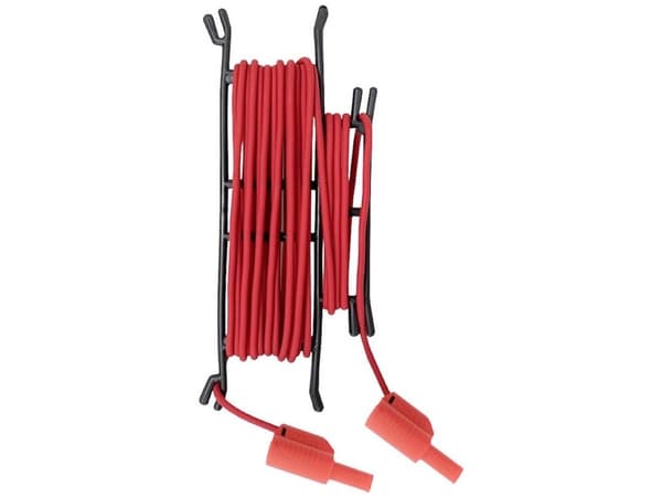 Metrel A 1527 Sikkerhedsprøveledning Bananstik 4 mm Bananstik 4 mm 5 m Rød 1 stk