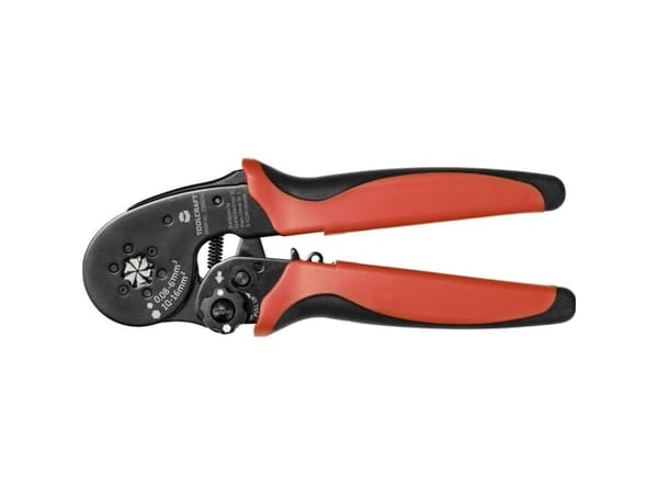 TOOLCRAFT TO-7165962 Krympetang Kabelsko 0.08 til 16.0 mm² Med hurtigindstilling.