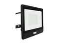 Miniatyrbilde 1 av 2: LED-projektor med bevegelsessensor 50W 4000lm 4000K LED SAMSUNG IP65 1m kabel Svart 5 års garanti 20290