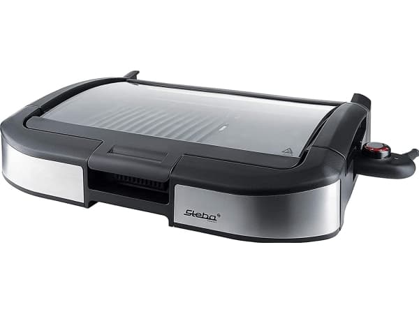 Steba VG 195, 2200 W, Grill, Elektrisk, 400 x 290 mm, Tabletop, Grillnett + steketakke