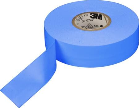 3M 80611211584, Blå, PVC, 20 m, 19 mm