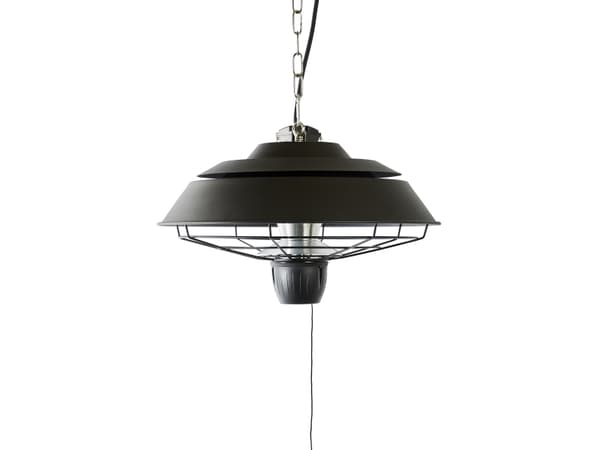 HORTUS Terrassevarmer hængemodel 1500 W, HA, Ø42 cm, sort (211-301)