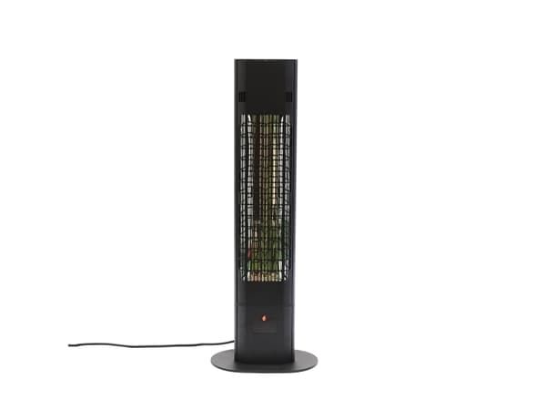 HORTUS Terrassevarmer gulvmodel 1800W - H: 90 cm m/soft touch og fjernbetjening (211-413)