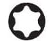 Teng Tools L-tyypin T15 torx-kara-avain (17283-0408)