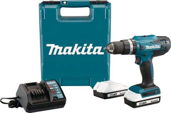 Makita MAKITA bormaskin UD.18V 2x2.0Ah TYP G 42Nm HP488DWAE MHP488DWAE