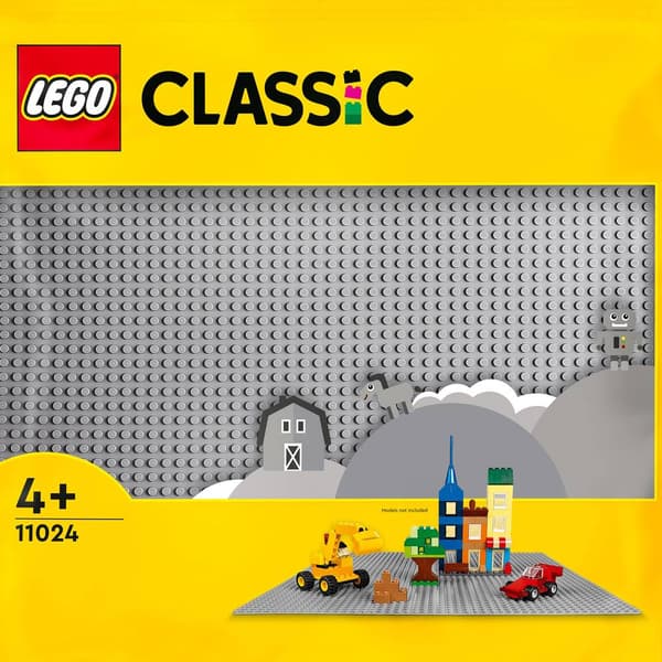 11024 LEGO® CLASSIC Grå byggplatta