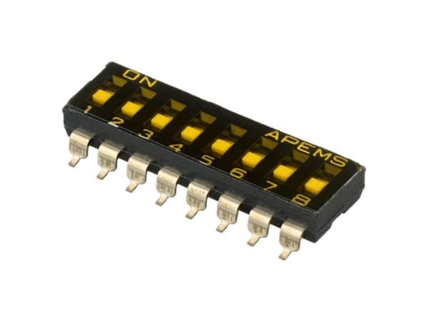 APEM IKD0803000 IKD0803000 DIP-afbryder Poltal 8 SMD 1 stk