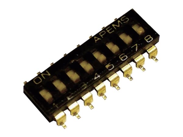 APEM IKD0803000 IKD0803000 DIP-afbryder Poltal 8 SMD 1 stk