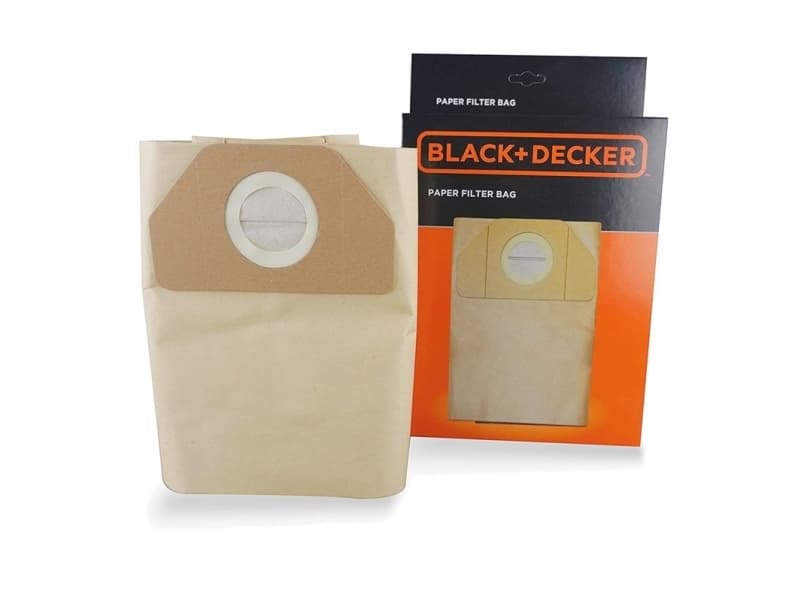 Black_Decker Paper Filter Bag 15L Black+Decker
