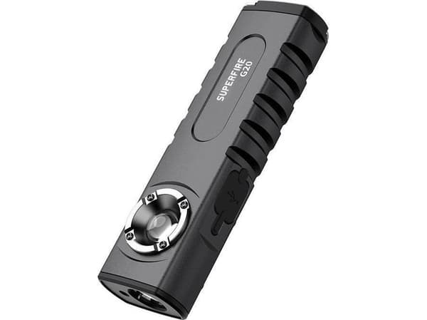 Supfire taskulamppu SupFire G20 monitoimitaskulamppu, USB, 470lm, Supfire laser