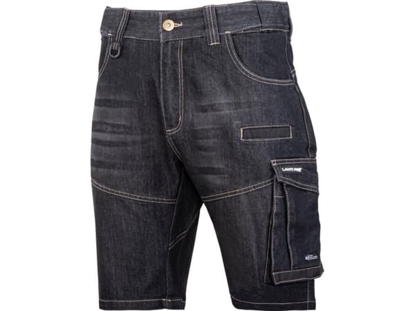 Lahti Pro JEANS KORTE SHORTS. TRYLLEFORMEL. STREKK MED FORSTERKNING, "M", CE, LAHTI
