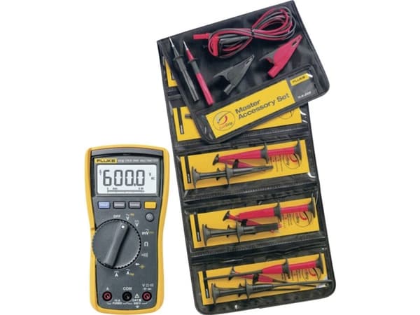 Fluke FLK115/TLK-225-1 Hånd-multimittari digitaalinen CAT III 600 V Visning (counts): 6000