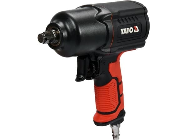 Yato YT-09544, Trykkluftskralle, Sort, Oransje, 1/2", 7000 RPM, 1700 Nm, 198 l/min