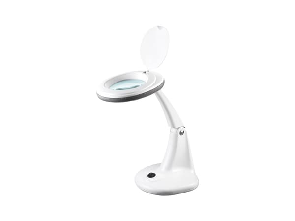 Rebel Bordlampe med forstørrelsesglass 5D 6W 6500K