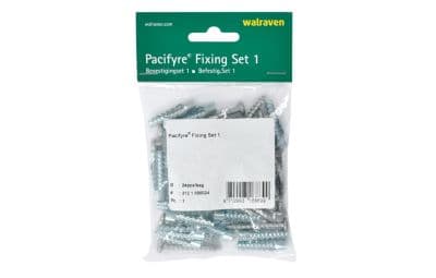 Pacifyre Monteringssats 40mm skruv - Fästning av brandkragar på väggar och golv, 24 st. påse