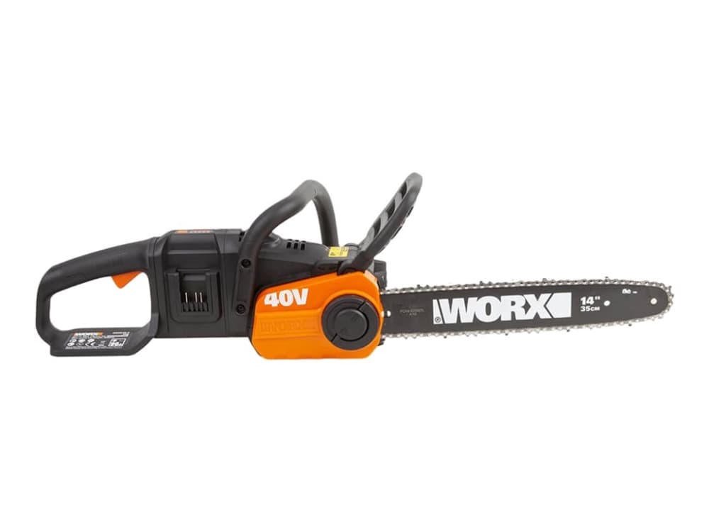 Worx WG384E.9 - Motorsåg - sladdlös - inget batteri - 35 cm - 3.9 kg - Utan batteri och laddare