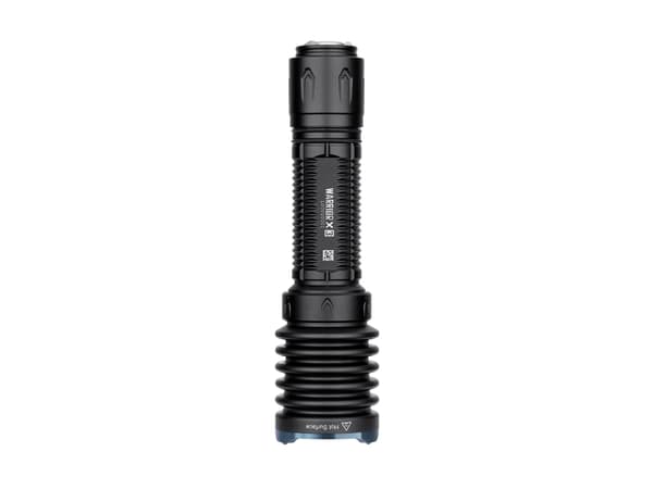 Olight Warrior X 3, Taktisk lommelykt, Sort, Aluminium, Knapper, 1,5 m, IPX8