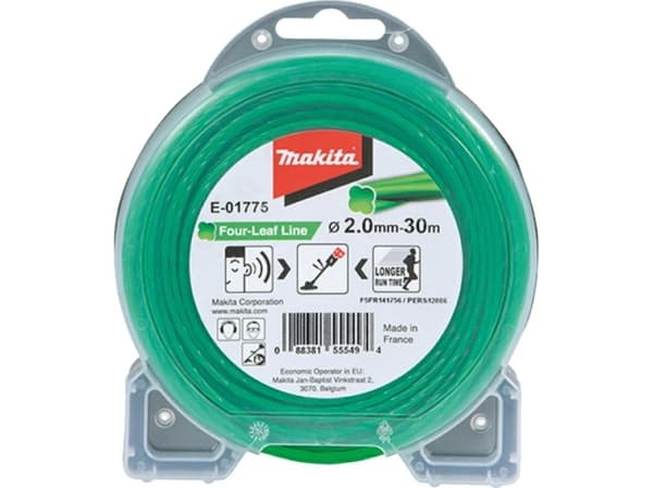 Makita E-01775, Raivaussahan siima, Vihreä, 30 m, 1 kpl