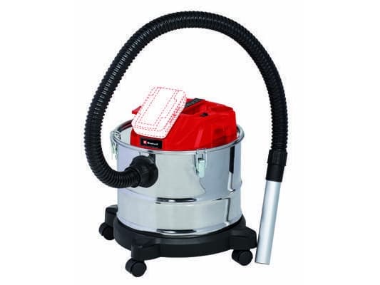 Einhell TE-AV 18/15 Li Askkopp - uden batteri och laddare Svart, Grå, Röd