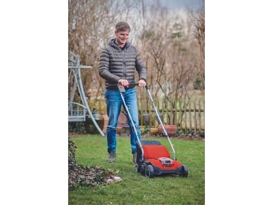 Einhell GC-SC 18/28 Li-Solo, skyveklipper, 28 cm, 4 hjul, 2800 o/min, 15 cm, 10 cm - SOLO