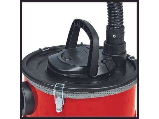 Einhell TC-AV 1718 D, 18 l, Uten pose, Sort, Rød, 1 m, 3,6 cm, Tørr