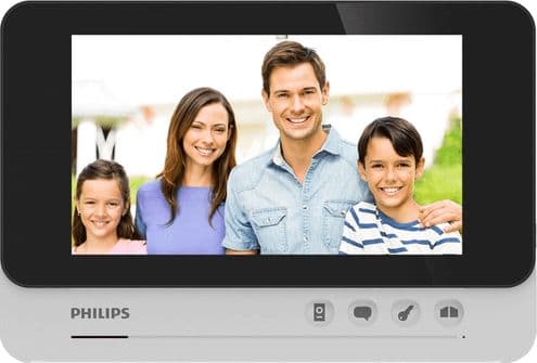 Orno Philips-skjerm Philips WelcomeEye AddComfort for utvidelse av settene i WelcomeEye Comfort-serien, 7 skjermer, portkontroll, 531135