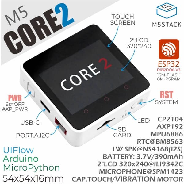 M5Stack K010 Mikrokontroller M5Stack