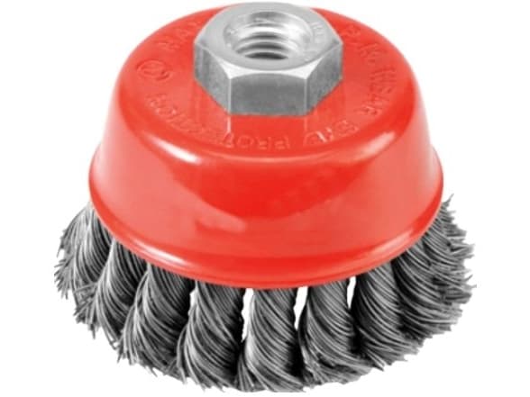 AWTools støtbørste 65 mm / vridd tråd / M14 TRÅD(AW40538)