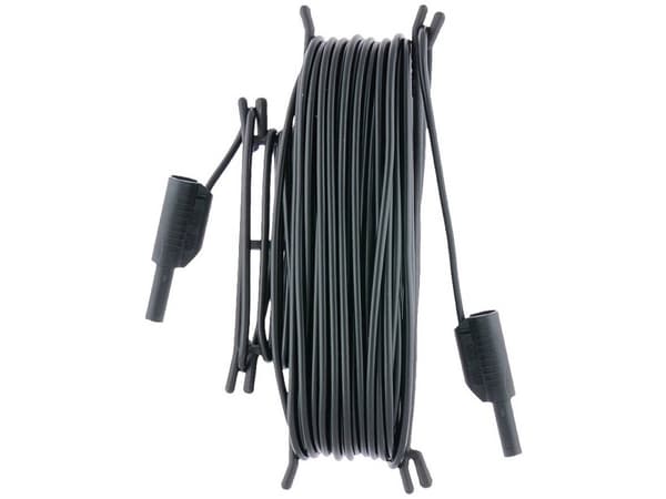 Metrel A 1153 Säkerhetsprovledning [Bananplugg 4 mm - Bananplugg 4 mm] 20,00 m Svart 1 st