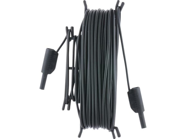 Metrel A 1153 Säkerhetsprovledning [Bananplugg 4 mm - Bananplugg 4 mm] 20,00 m Svart 1 st
