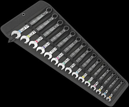 Wera 05020302001, 5.5,6,7,8,9,10,11,12,13,14,15,16,17,18,19 mm, Sort, Rustfritt stål, Tsjekkisk Republikk, 295 mm, 105 mm, 80 mm