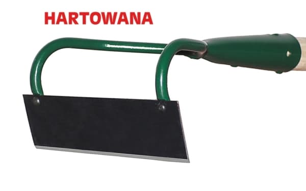 Kard Dubbelarmad härdad hacka 160 mm med ram (138)
