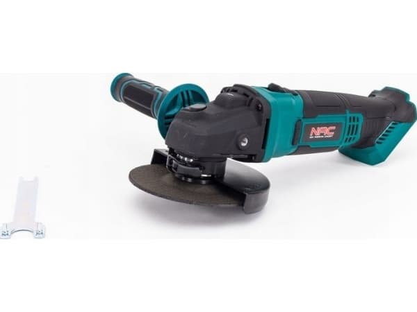 NAC SZLIFIERKA KĄTOWA 20V 125mm BEZ AKUMULATORA I ŁADOWARKI - Utan batteri och laddare