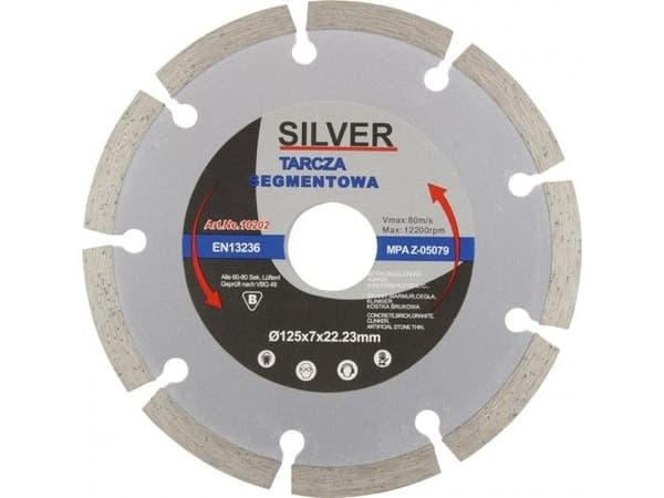 SEGMENTÄR DIAMANT-TARGET 230 x 22,2 x 7 mm EX10204