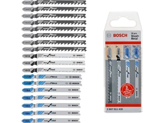 Bosch T EEU puu-metallisahanterä 18 kpl (2607011439)