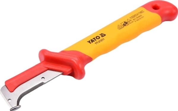 YT.KNIFE FOR ELECTRICIANS 38x155mm 21211 DISMANTLING VDE