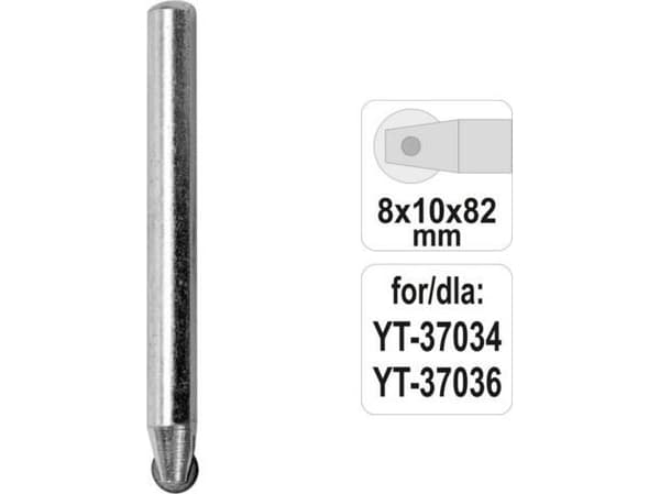 Yato UTBYTTbar KNIV FOR GLASUR FI 8 MM