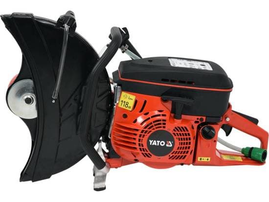 Yato YT-84820, 2500 RPM, 40 cm, 1 l, 8500 RPM, 25,4 / 2 mm (1 / 2"), Sort, Rød