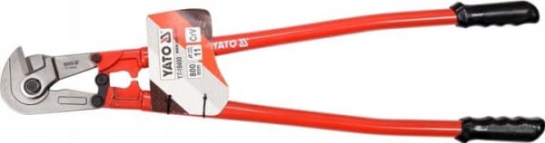 Yato YT-18400, 1 kpl, Ruostumaton teräs, Pitkä kahva, Vaakasuuntaiset terät