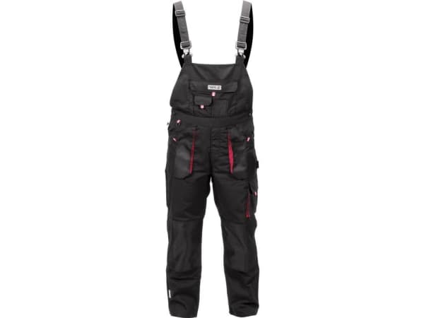 Yato YT-8033, Housut, Musta, M, Puola, Puuvilla, Polyesteri, 275 g/m²