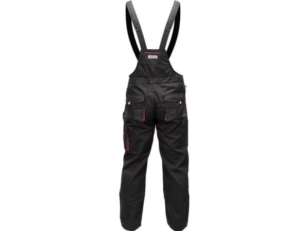 Yato YT-8033, Housut, Musta, M, Puola, Puuvilla, Polyesteri, 275 g/m²