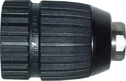Makita 763128-2, Nøkkelløs chuck, 1,3 cm, 1/2"-20, Sort
