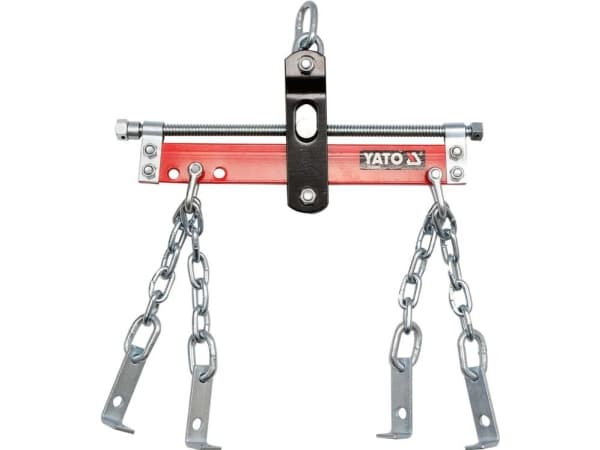 Yato YT-55565, Løfteadapter, 680 kg, Sort, Rød, Stål, 5,3 kg