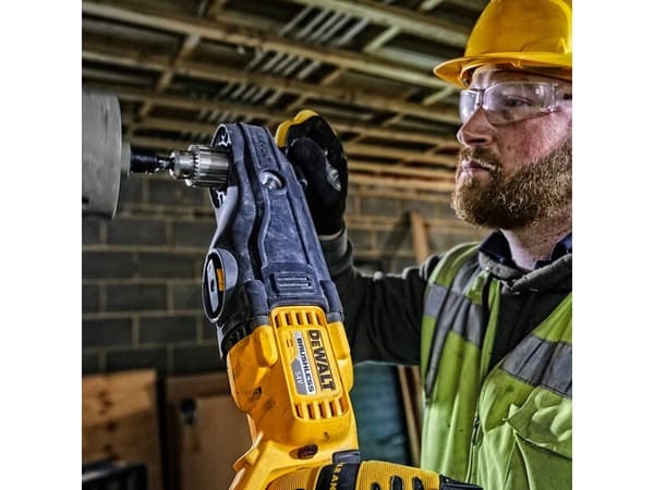 DeWALT DCD470N-XJ, Suorakulmapora, Harjaton, 1,3 cm, 1320 RPM, 1,3 cm, 15,2 cm - SOLO