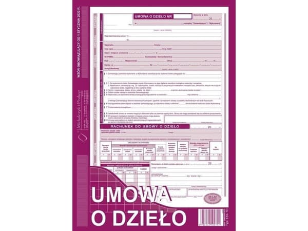 Michalczyk & Prokop UD Kontrakt for spesifikt arbeid A4 510-1H