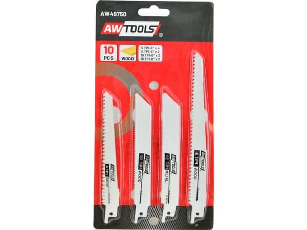 AWTools AWTOOLS PYÖRÖSAHANTERÄ 10 kpl AW49750