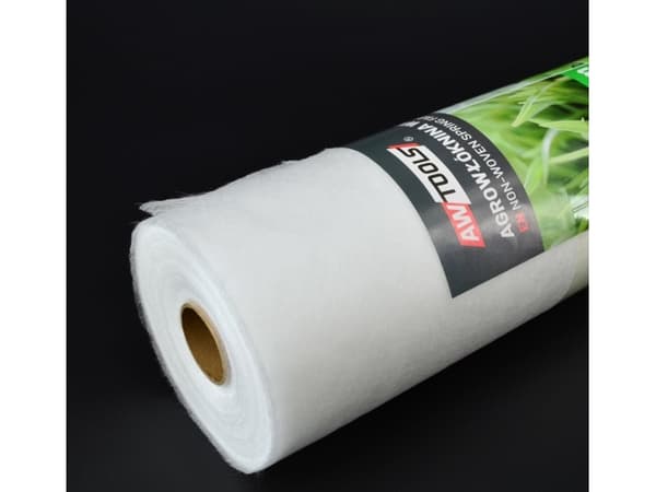 AWTOOLS AGRICULTURAL SPRING NONWOVEN 17g 1,6x100m HVIT