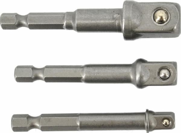 AWTools AWTOOLS ADAPTERS FOR HEX SOCKETS 3 pcs. 1/4``-3/8``-1/2`` AW37903