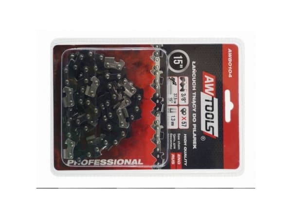AWTools Saw chain for 38cm circular saw 15 "3/8" 1.3mm 57-links (AW80104)